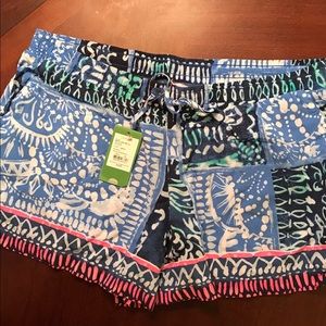 Lilly Pulitzer Katia Shorts, XL, NWT